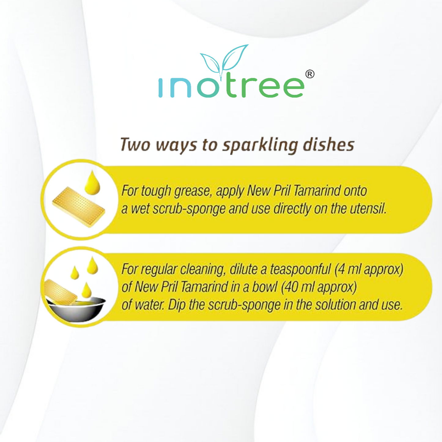 Lemon Dish Wash Gel For Cleansing Stains, Oil, Grease And Bacteria Dish Cleaning Gel 500ML*2