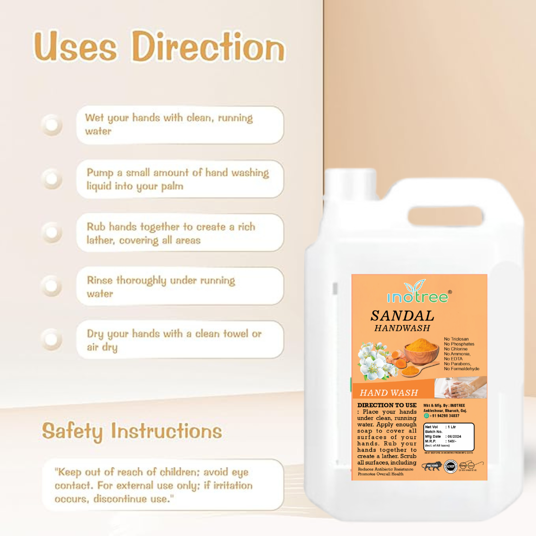 Sandal Hand wash 750ml