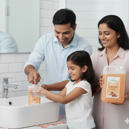 Sandal Liquid Handwash , Protect from 99.9%  Germs Hand Wash Can 5 Liter
