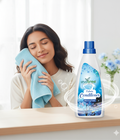 After Wash Morning Fresh Fabric Conditioner (Fabric Softener) - For Softness, Shine And Long Lasting Freshness, 500 ml