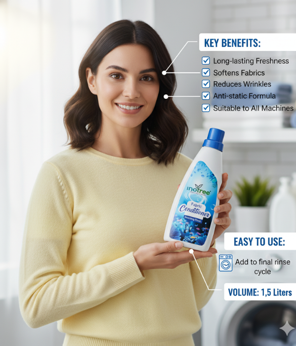 After Wash Morning Fresh Fabric Conditioner (Fabric Softener) - For Softness, Shine And Long Lasting Freshness, 500 ml