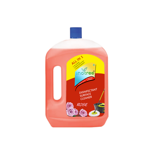Disinfectant Surface & Floor Cleaner Liquid Refill Pack, Rose - 1 Ltr | Suitable for All Floor Cleaner Mops