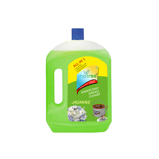 Disinfectant Surface & Floor Cleaner Liquid Refill Pack, Jasmine - 1 Ltr | Suitable for All Floor Cleaner Mops